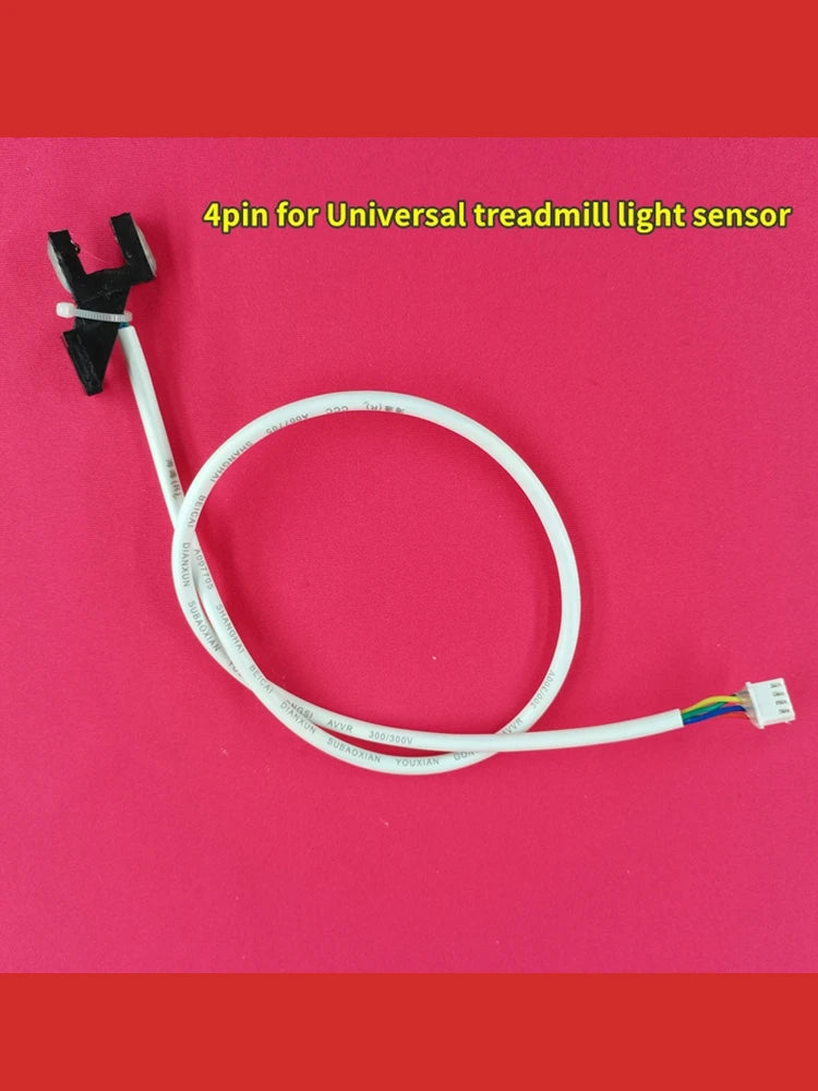 4 Pin Treadmill Speed Sensor Treadmill Light Sensor Treadmill Pedometer Running Machine Sensor Replacement Repair Universal