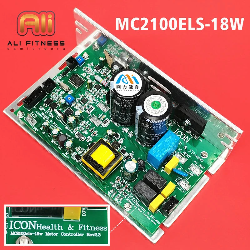 replacement ICON PROFORM NordicTrack Treadmill Motor Controller Motherboard MC2100ELS-18W Lower Control Board Power Supply Board