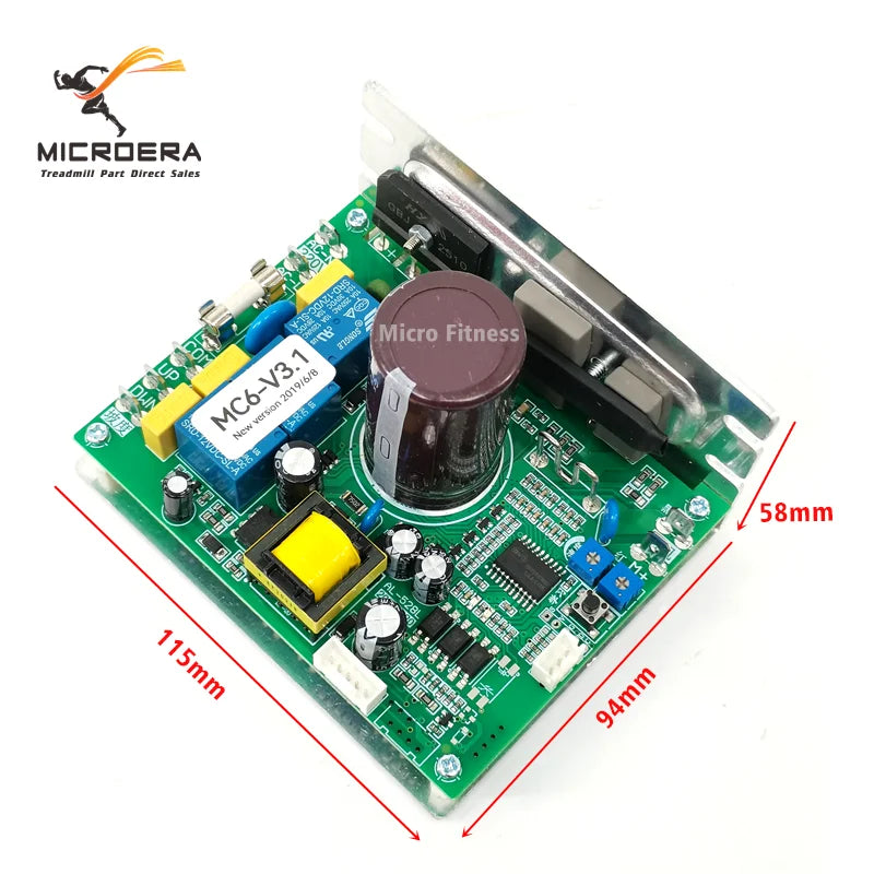 MC6-V3.1 Treadmill Controller MC6 V3.1 MC6V3.1 Treadmill Control board Circuit board Power supply board Drive