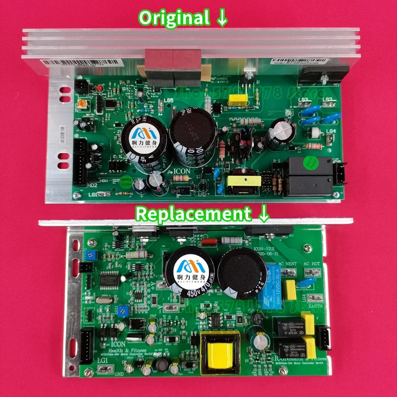 Treadmill Motor Controller MC2100ELS-18W MC2100ELS-18W-ZY / 2Y Lower Control Board Power Supply Board for ICON PROFORM
