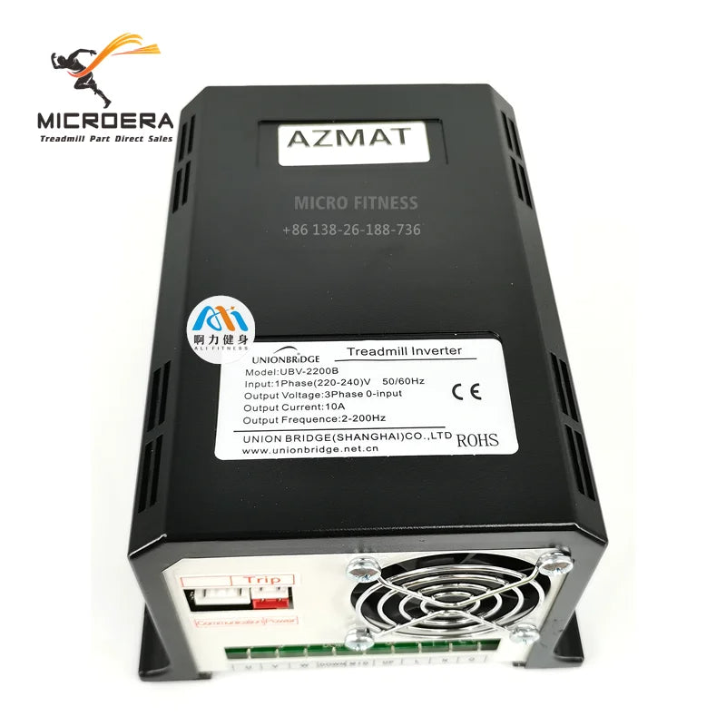 AZMAT UBV-2200B Treadmill Inverter Motor Controller UBV2200 UBV2200B Power supply unit Variable frequency Drive VFD for MBH s900