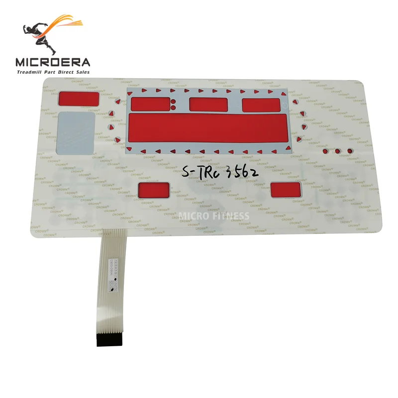 StarTrac STAR TRAC S TRC3562 TRC3582 TRX3552 TRX3572 Treadmill Start Stop Button keyboard Film Button Panel Control button