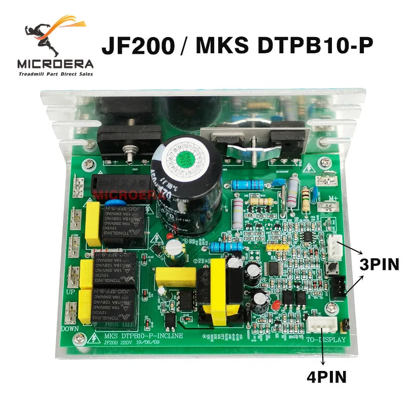 MKS DTPB10-P-INCLINE Treadmill Motor Controller MKS DTPB10-P JF200 for Treadmill Motherboard, Circuit Board, Driver Board, PCB