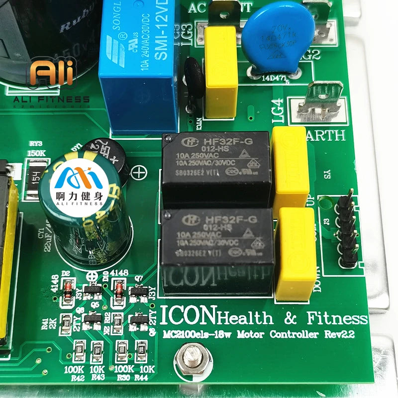 Replacement ICON PROFORM Nordic Track Treadmill Motor Controller MC2100ELS 18W 2y zy Control Board Circuit Board Motherboard