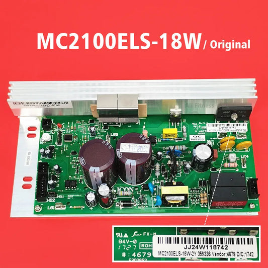 New For Treadmill Motor Controller MC2100ELS-18W MC2100ELS-18W-2y for Pro-Form ICON Nordic Track NordicTrack Control Board