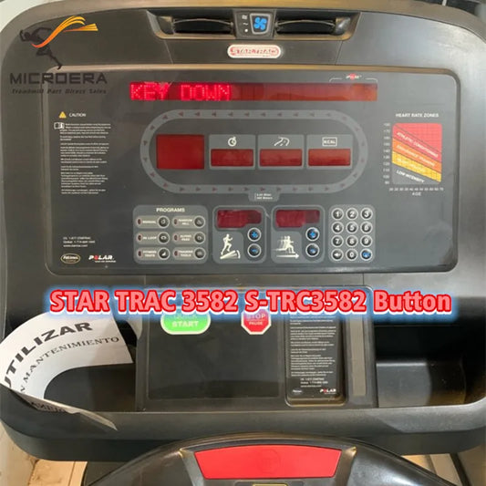 STAR TRAC 3582 S-TRC3582 S-TRC3562 3552 Treadmill Button Panel Button keyboard Control Panel Membrane Switch STAR T RAC Keypad
