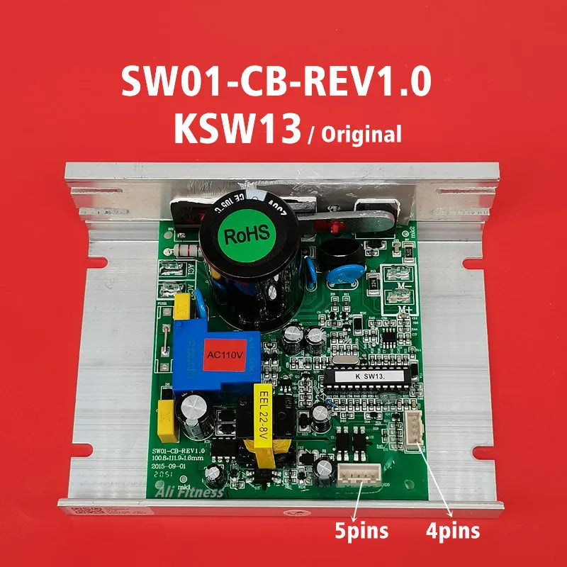 SW01-CB-REV1.0 Treadmill Motor Controller KSW13 Circuit board Driver board Lower Control Panel Power supply Board SW01 CB REV1.0