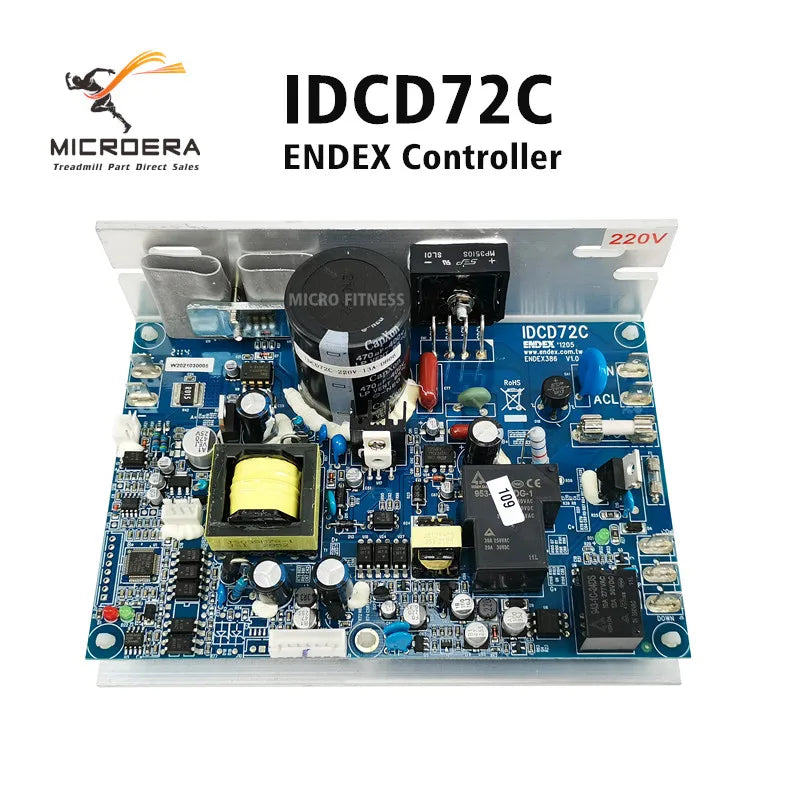 ENDEX IDCD72C Treadmill Motor Controller Control board Circuit board Drive Power supply board Motherboard MCB LCB Repair