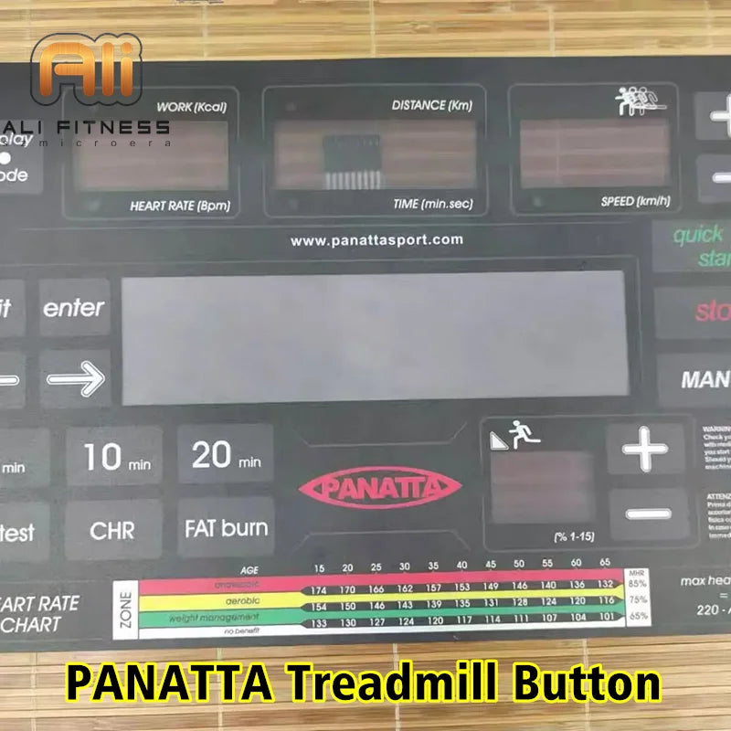 PANATTA treadmill button digital control keyboard button membrane switch button digital button C932i C954i