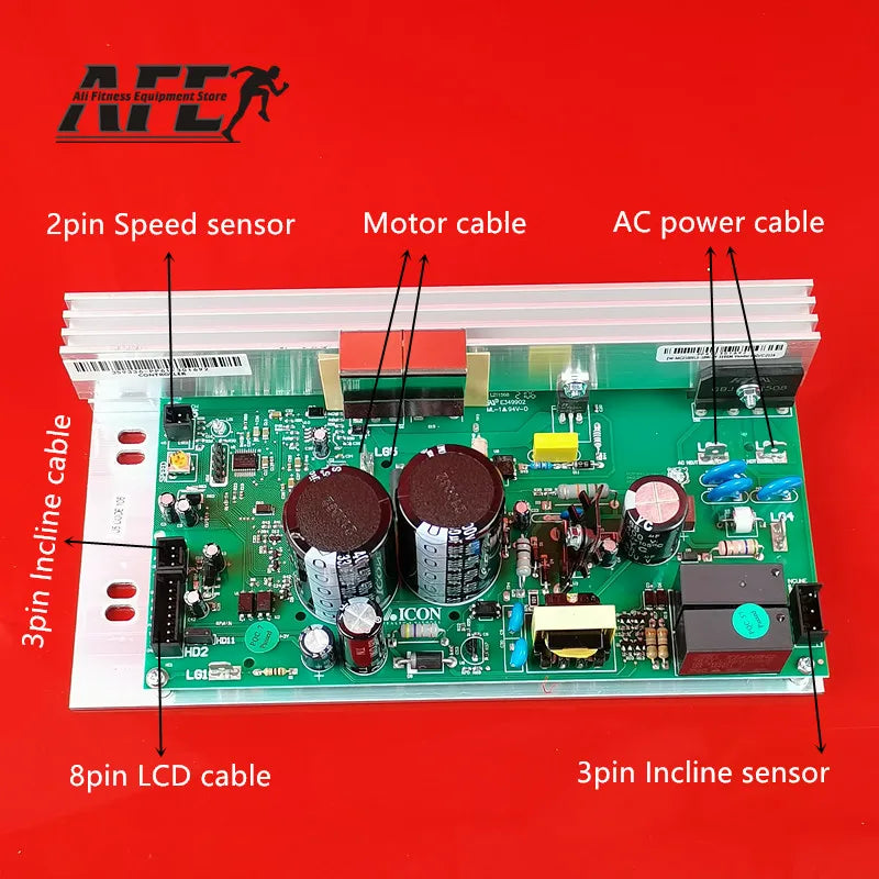 New Nordictrack Treadmill Motor Controller MC2100ELS 18W 2y ZY Control Board Power Supply Board for ICON PROFORM Nordic Track