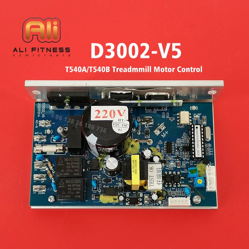 D3002 V5 Treadmill Motor Control Board Controller Circuit Board Motherboard for T540A T540B Treadmills