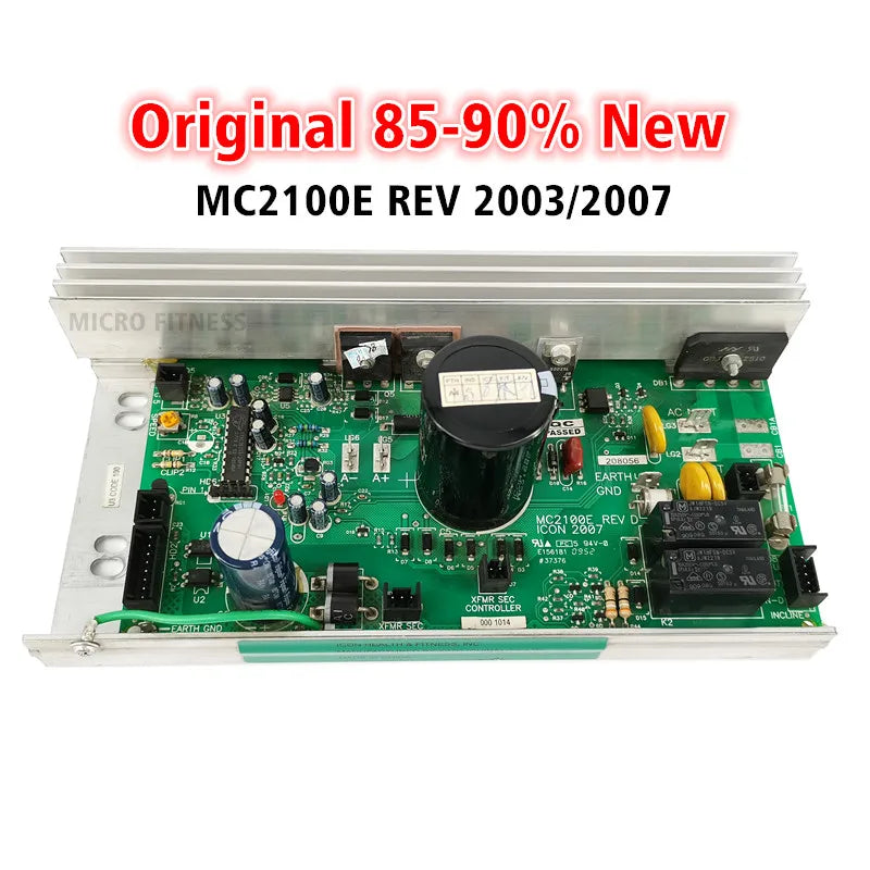 For Proform NordicTrack Treadmill Motor speed Controller U-MC2100E MC2100 E REV 2003 2007 Control panel Circuit board 220V 240V