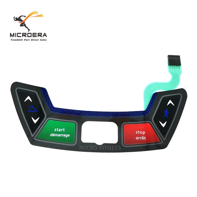 Quick Start Stop Button keyboard for JOHNSON Horizon CT5.4 T01-04 TM684-1US Treadmill Console button Parts Tredamill Repair