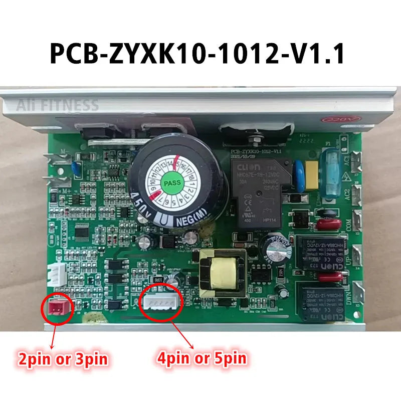 PCB ZYXK10 1012 V1.1 Treadmill Motor Controller Circuit board Treadmill Control board PCB-ZYXK10-1012-V1.1 Drive Power board