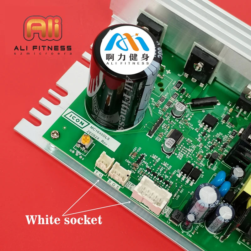 white socket MC1648DLS Treadmill Motor Controller Control board Circuit board Driver for ProForm NordicTrack Golds Gym Treadmill