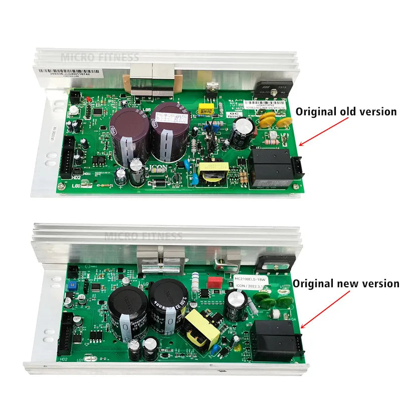 MC2100ELS 18W 2Y ZY Treadmill Speed Controller MC2100LES-18W for PROFORM NordicTrack ICON Lower Control Panel Circuit Board 220V