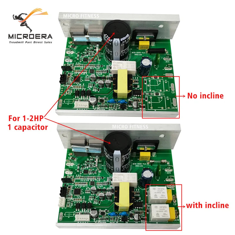 new Universal Treadmill Motor Controller Circuit board Control Board Universal Treadmill instrument Display panel 1-2HP DC Motor