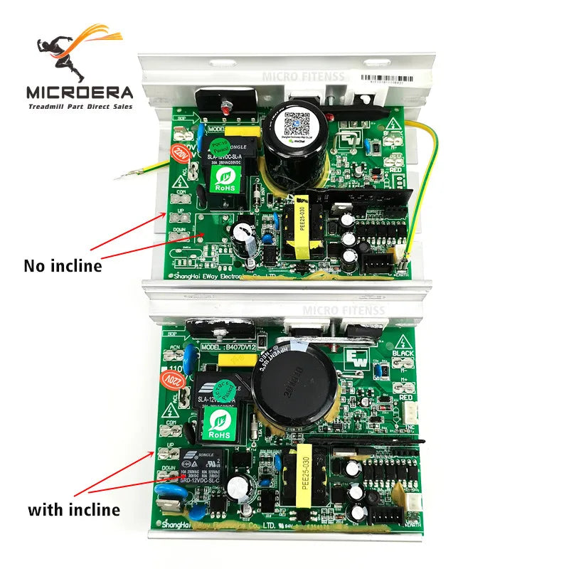 B407DV11 B407D Treadmill Motor Controller 407DV12 for SHUA Treadmill Control board Circuit board Motherboard Driver board