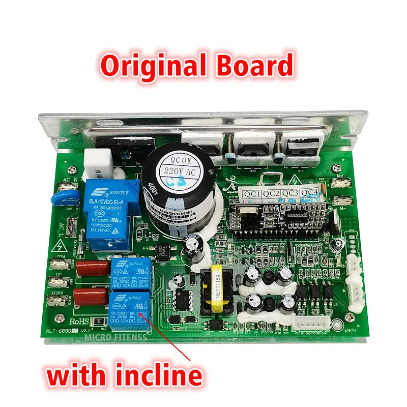 ALT 6890 ALT 6891 Treadmill Motor Controller ALT-6891 ALT-6890 for YIJIAN 8008ES SHUA Control board Circuit board Mainboard