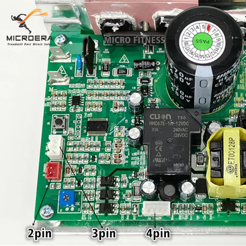 Treadmill Motor Controller PCB-ZYXK10-1012-V1.1 PCB ZYXK10 1012 V1.1 PCB Motherboard ZYXK10 Power supply board Circuit board