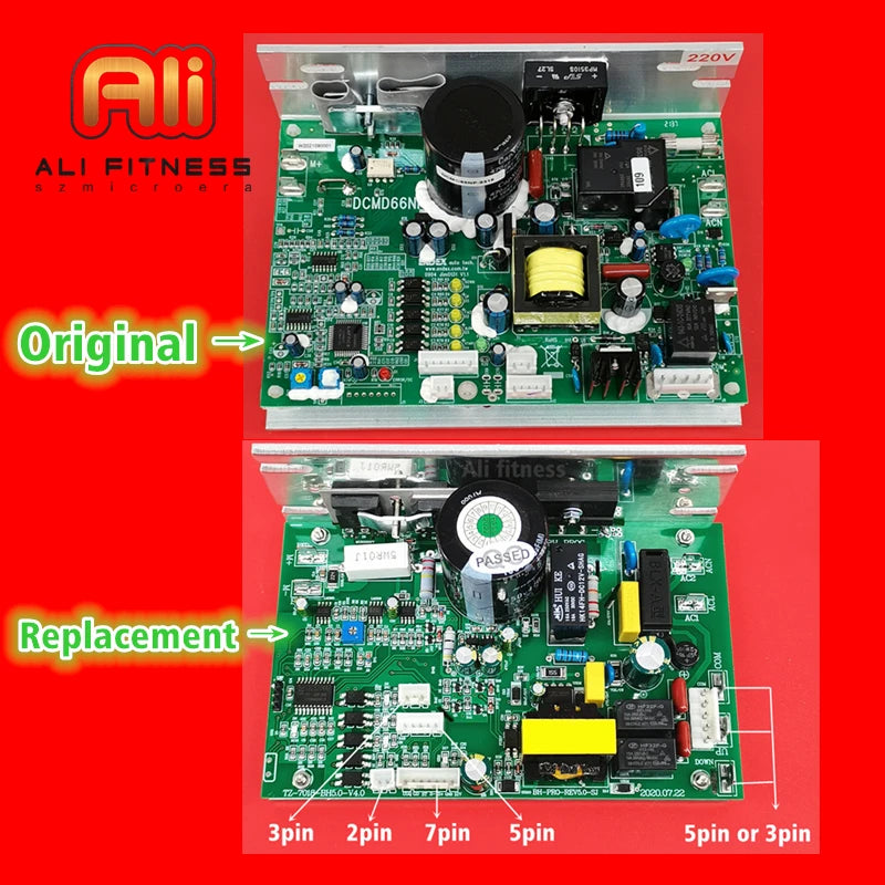 Endex DCMD66 DCMD66NP Treadmill Motor Controller Control board PCB for BH BH6435 G6515C G6448N Treadmill Circuit board