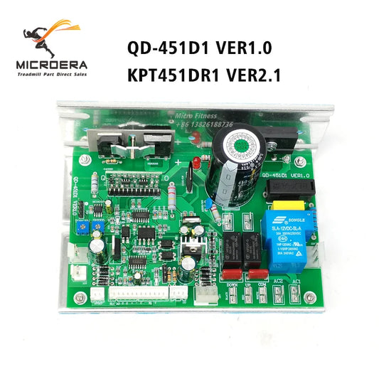 Replacement KPT451DR1 VER2.1 QD-451D1 VER1.0 Treadmill Motor Controller Control Board KPT451DRI VER2.1 Circuit Board KPT PCB
