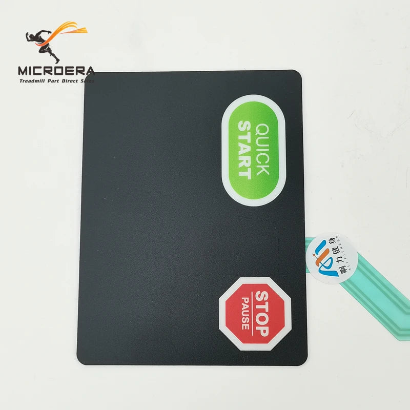 STAR TRAC Treadmill Button Keypanel STAR T RAC Control Panel Membrane Switch Sticker Key Film Start Stop Button TREX1010-U22368