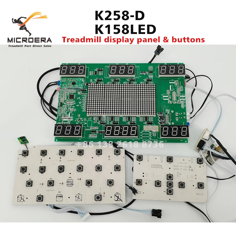 K258-D K158LED K158LED-D V1.3 MKS K158-K2 Treadmill Control panel Display Console Upper Controller Screen circuit board