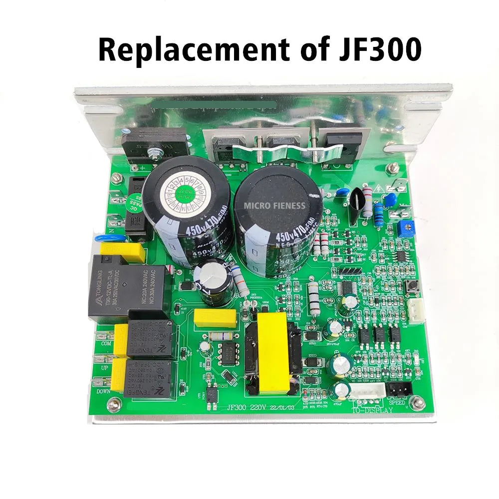 JF300 1210V1.0 Treadmill Controller JF300 110V DT1252B 04 for Treadmill Motherboard, Circuit board, Driver board, Control board