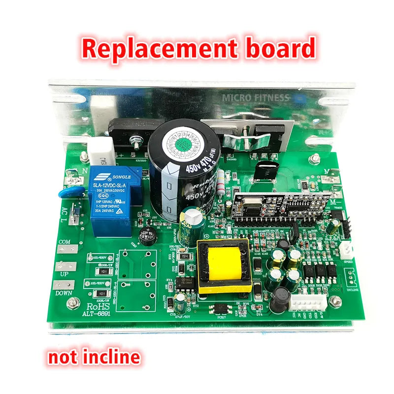 ALT-6891 ALT-6890 Treadmill Motor Controller ALT 6890 ALT 6891 for YIJIAN 8008ES SHUA Control board Circuit board Mainboard