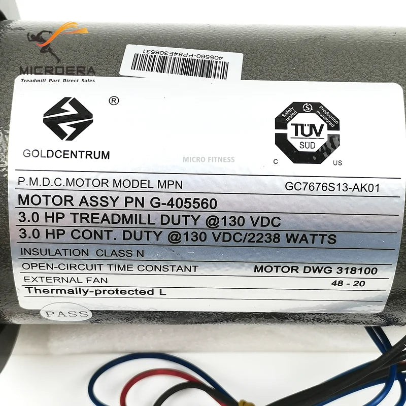 DWG318100 Treadmill Motor DC 4.25HP 130V