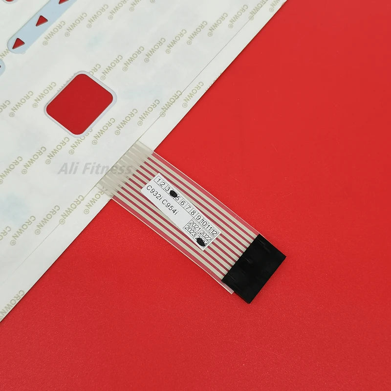 new For Star trac elite 6230-SINTPO For STAR TRAC Crosstrainer Button keyboard membrane switch Control panel numeric keypad