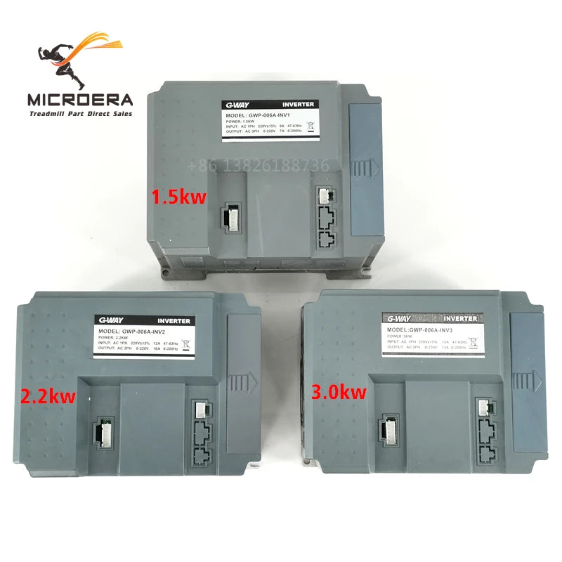 G-WAY Universal Treadmill Inverter GWP-006A-INV2 GWP-006A-INV3 Motor Controller Variable frequency Drive Control 1-4HP AC Motor