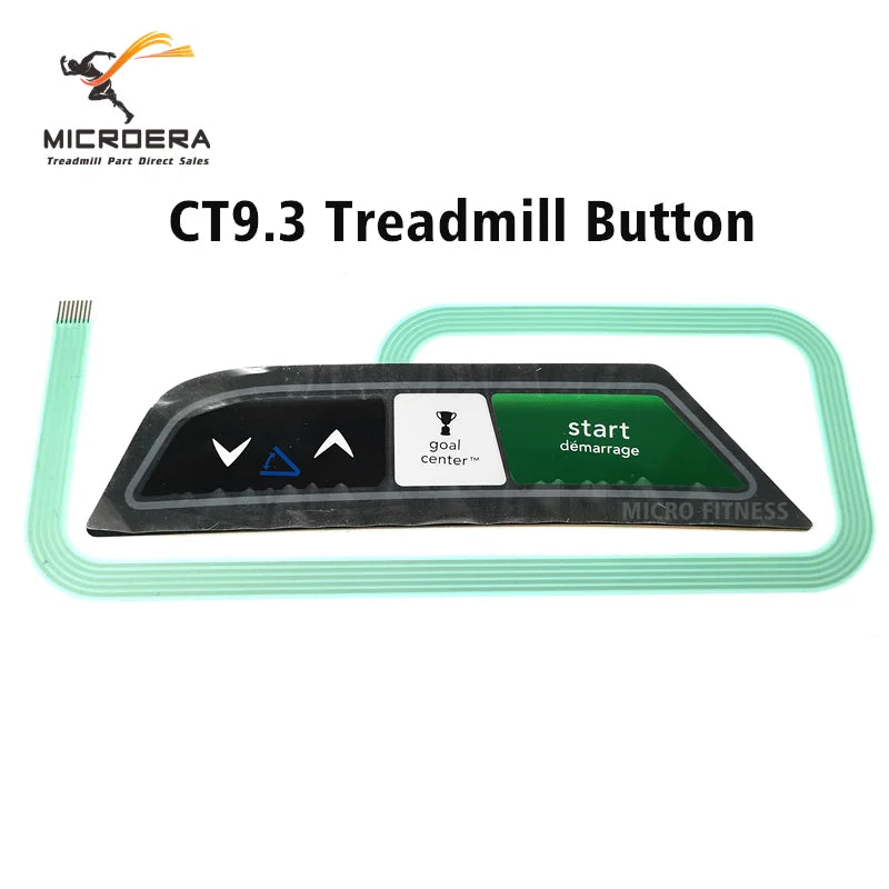 Quick Start Stop Button keyboard for JOHNSON Horizon CT9.3 ULSTD.1647 TM444B-1US Treadmill Console button Parts Tredamill Repair