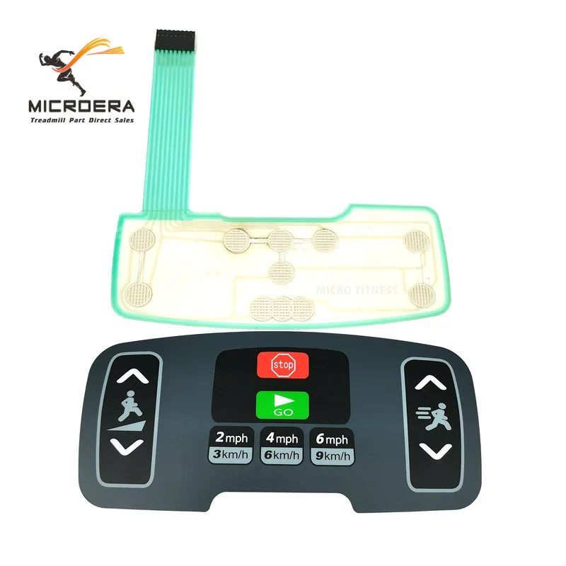 NEW For HIGH QUALITY FOR 95T Life Fitness treadmill button panel membrane switch