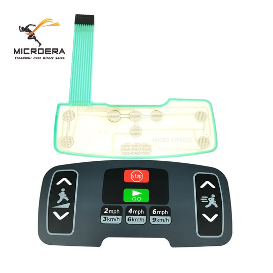 NEW For HIGH QUALITY FOR 95T Life Fitness treadmill button panel membrane switch