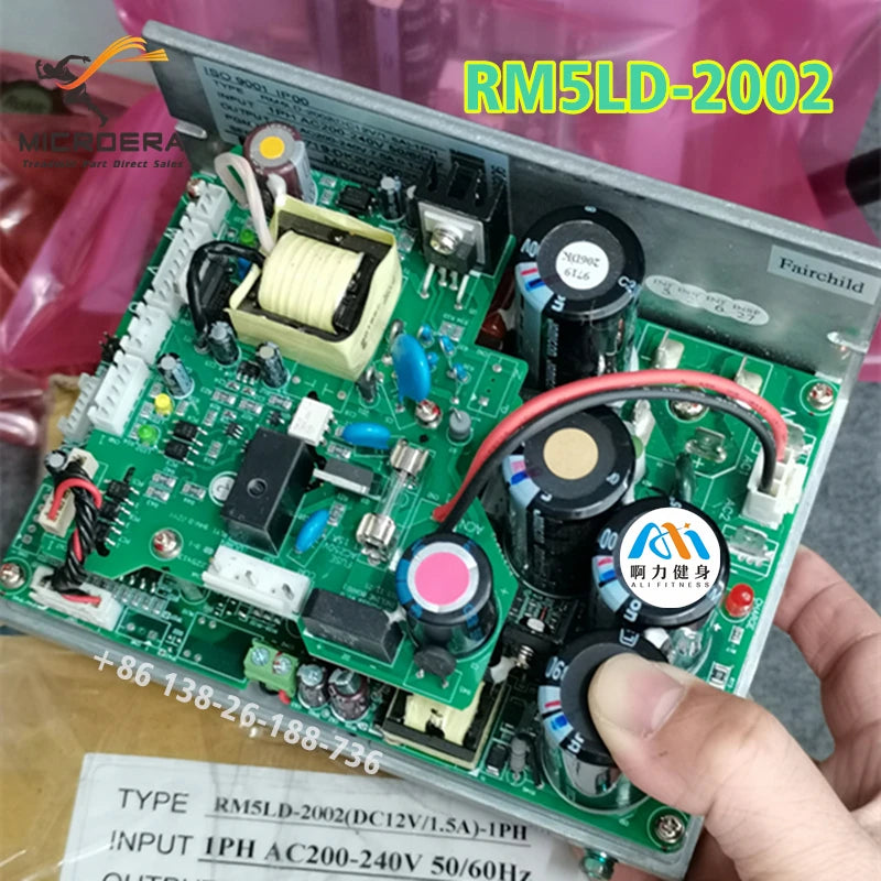 For Sportsmaster T300 Treadmill Motor Controller RM5LD-2002(DC12V/1.5A)-1PH Control Board Inverter Inverters RM5LD 2002 1PH