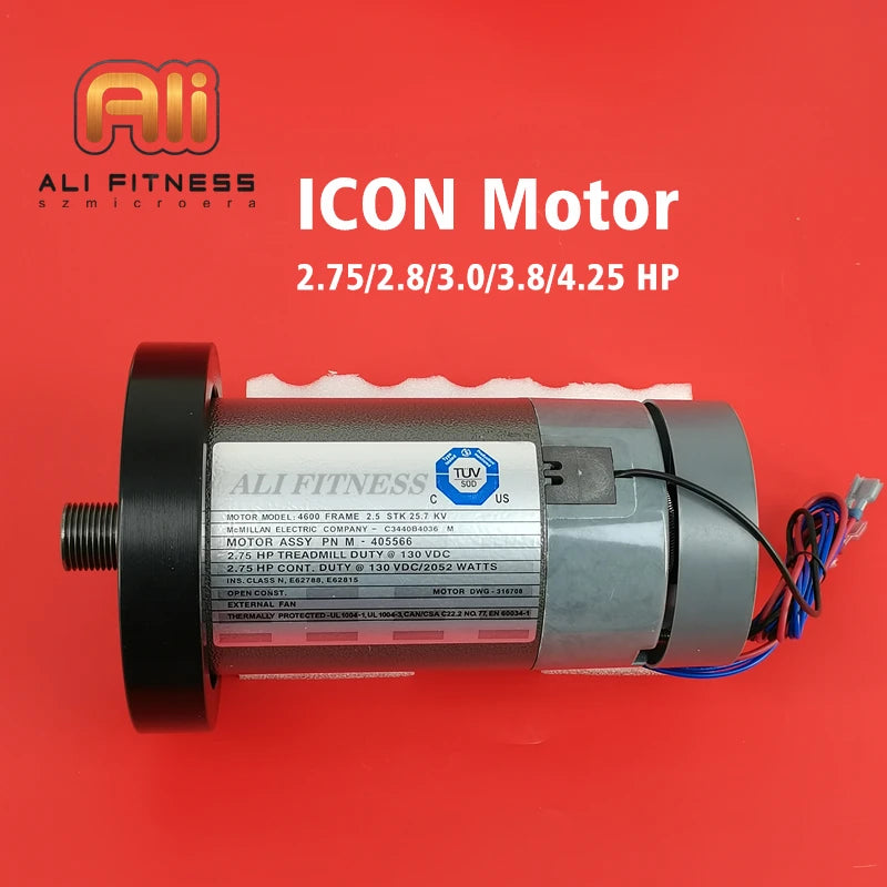 For ICON ProForm NordicTrack Reebok Nordic Track Treadmill Motor engine 4600 P/N M-405566 2.75HP TREADMILL DUT 130VDC