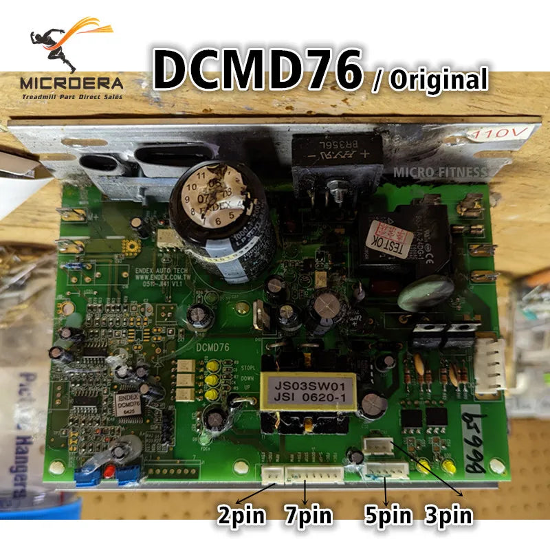 Replacement DCMD76 DCMD75 EXDEX Treadmill Controller Treadmill Lower Control board Circuit board Power Supply board Driver board