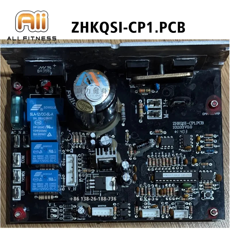 ZHKQSI-CP1.PCB Treadmill Motor Controller ZH-KQSI-001 2.6.PCB ZH-KQSI-CP1PCB For BH G6414V treadmill Circuit board Control board