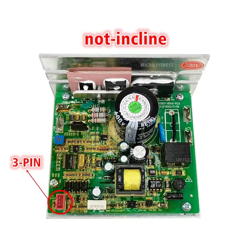 new PCB ZYXK7 0010 V1.4 Original Treadmill Motor Controller PCB-ZYXK7-0010-V1.5 Treadmill Driver Circuit board Control panel