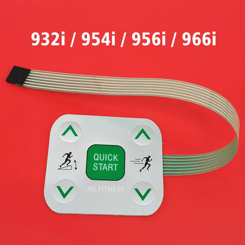 1pcs Quick start stop treadmill button keyboard for PRECOR 932 932i 954 954i 956 956i Treadmill parts for PRECOR repair