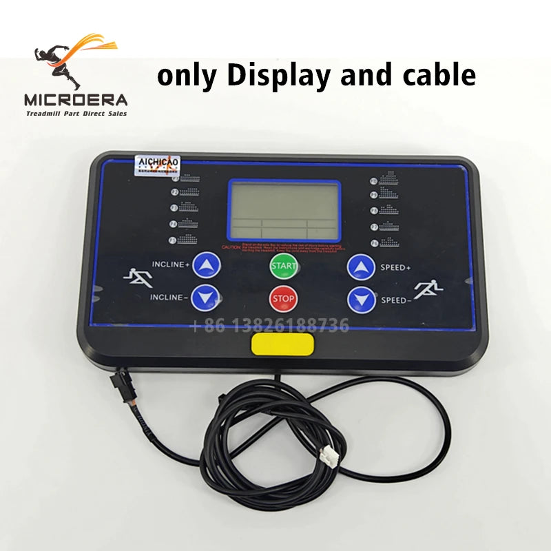 Treadmill Control panel Display Compatible with Lower Controller JF200 JF150 JF300 Upper Controller Screen Circuit board LCD