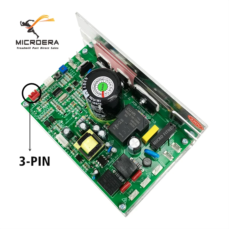 PCB-ZYXK6-1012-V1.3 Treadmill Controller PCB ZYXK6 1012 v1.3 for SHUA BC-1002 Treadmill power supply Circuit Control Board ZYXKZ
