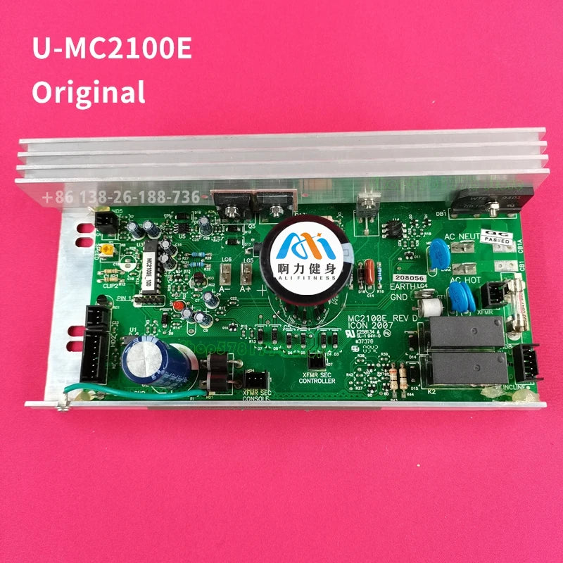 Treadmill motor controller U-MC2100E MC2100E U3 CODE 100 for ICON Heaith & Fitness Treadmill Circuit board motherboard