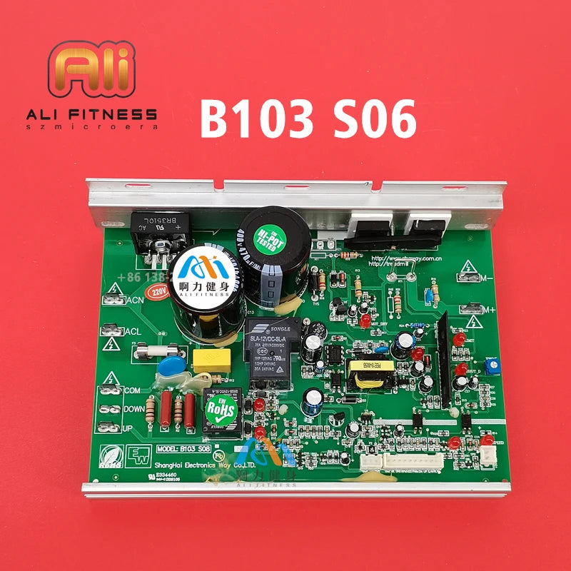 B103 S08 S06 Treadmill Motor Controller Lower Control board B103S06 Circuit board Drive Power supply board Motherboard