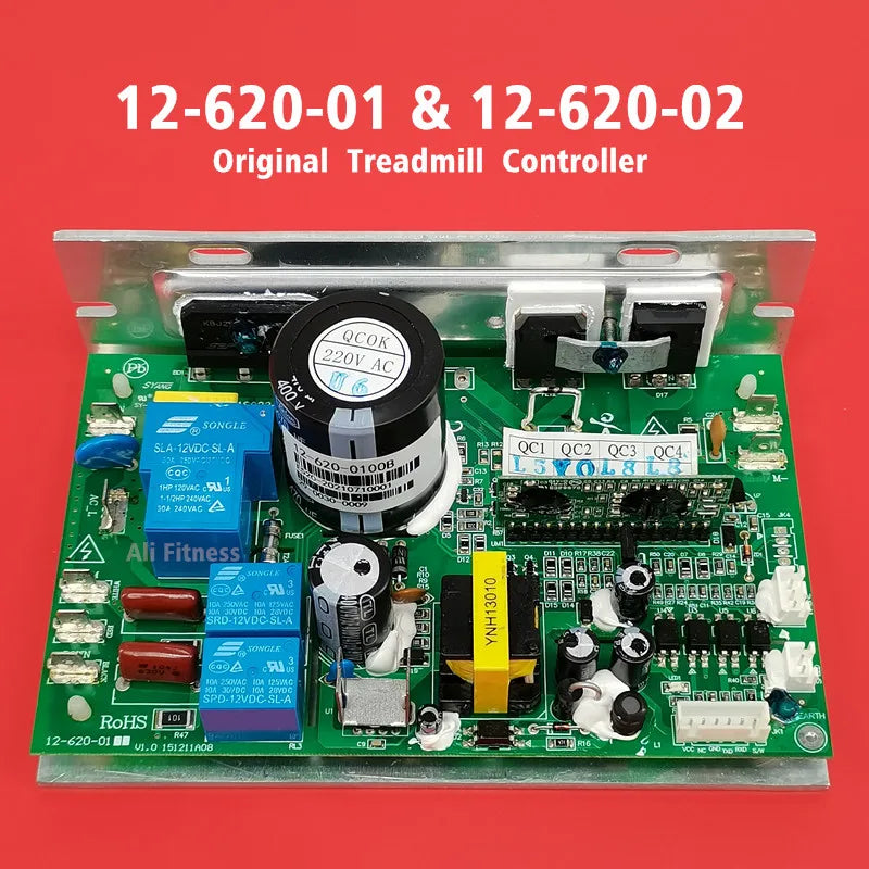 Treadmill Motor Control board RoHS 12-620-01 v1.0 151211A08 for SHUA BC1002 and YIJIAN 8008AS BS ES Controller Circuit board LCB
