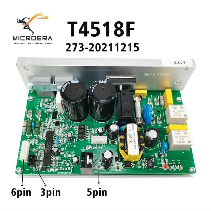 T4518F 220V 110V Treadmill Motor Controller Circuit board Power Supply board Driver board lower Control board Mainboard