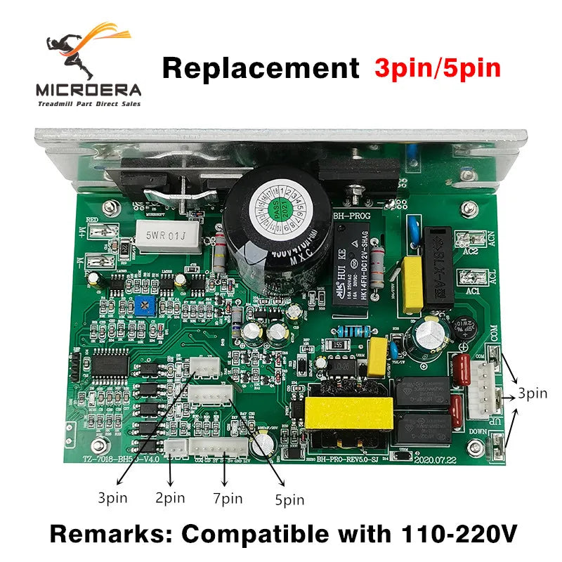 DCMD57 DCMD57P DCMD57NP Replacement Treadmill Motor Speed Controller Motherboard Endex Treadmill Control Board