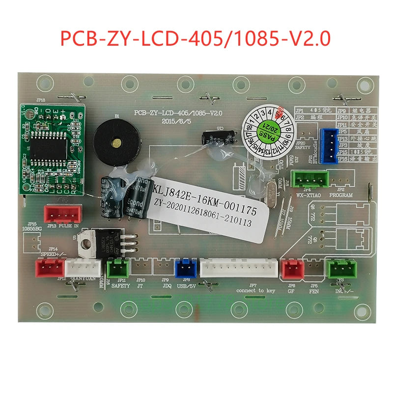 PCB ZY LCD 405 1085 V2.0 Treadmill Screen Display Controller Motherboard Control Board panel Card PCB-ZY-LCD-405 KLJ842E-16KM